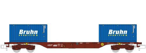 Hobbytrain 33442 Containerwagen Sgmnss DB Cargo, Ep.V/VI